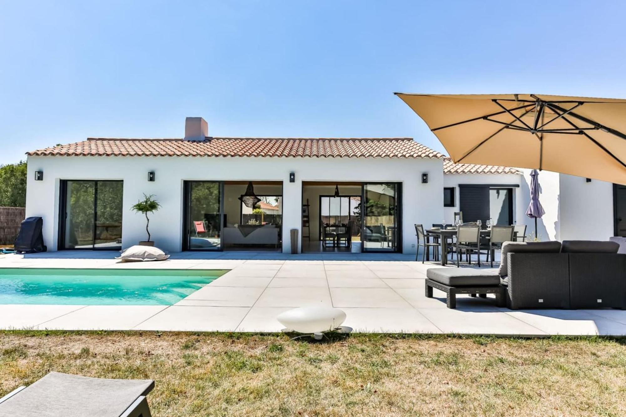 Chiron Reculeau - Maison Avec Piscine Bois-de-Cene Bagian luar foto